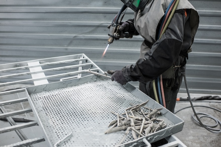 Métallisation au zinc