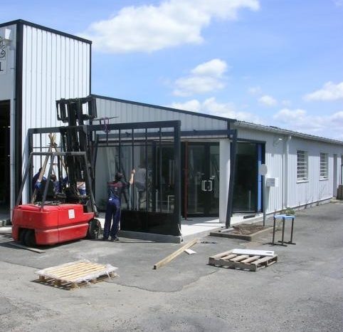 Fabrication d'une véranda