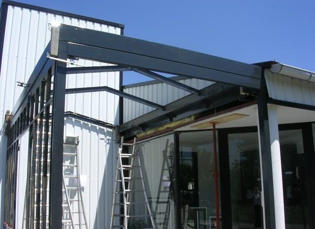 Fabrication d'une véranda