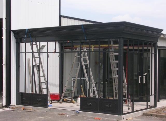 Fabrication d'une véranda