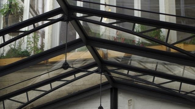 Verrière de toiture style Eiffel